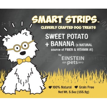 Einstein Pet Hand Crafted Chew Strips Banana Category
