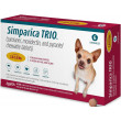 Simparica Trio Chewable Tablets 2.8-5.5 lbs 6 pk