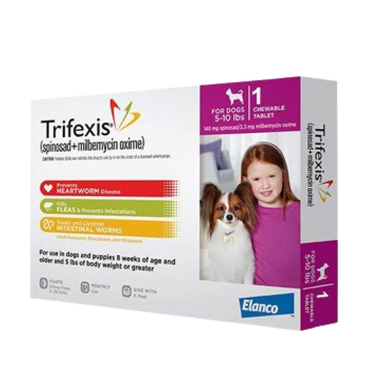 Trifexis 5-10 LBS 1 DOSE