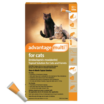 Advantage Multi for Cats 5-9 lbs Category
