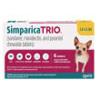 Simparica Trio 2.8-5.5 lbs 6 doses